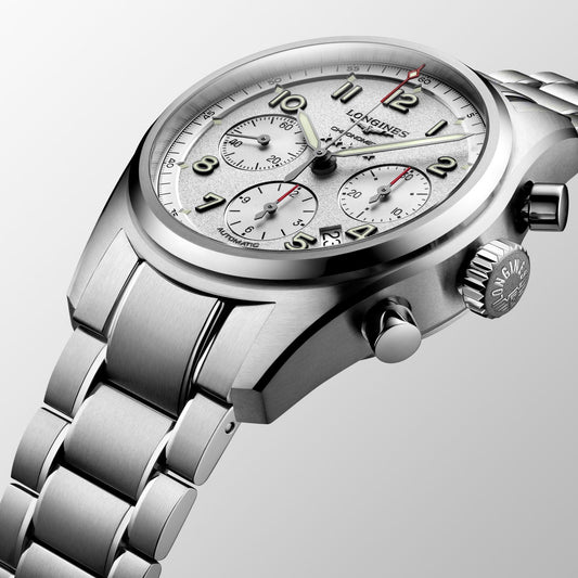 Longines Longines Spirit 42毫米 银色 自动 钢 L3.820.4.73.6