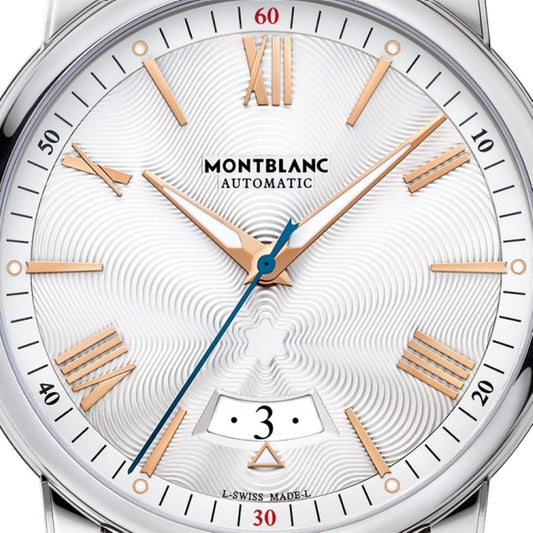 Montblanc 4810 Date 42毫米 银色自动机械钢表 114852