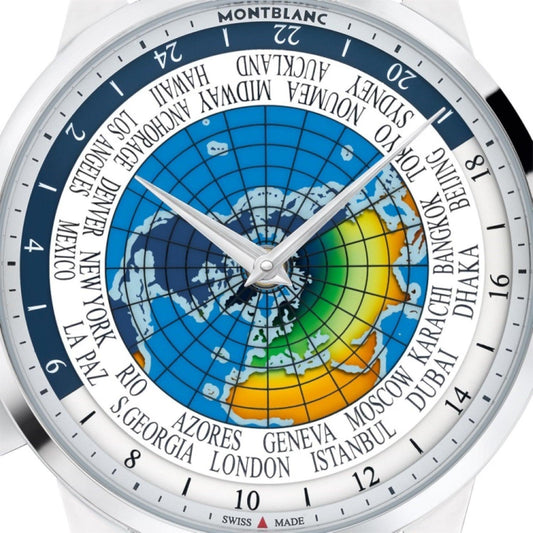 Montblanc Heritage Spirit Orbis Terratum Latino Unicef 限量版 自动钢表 116533