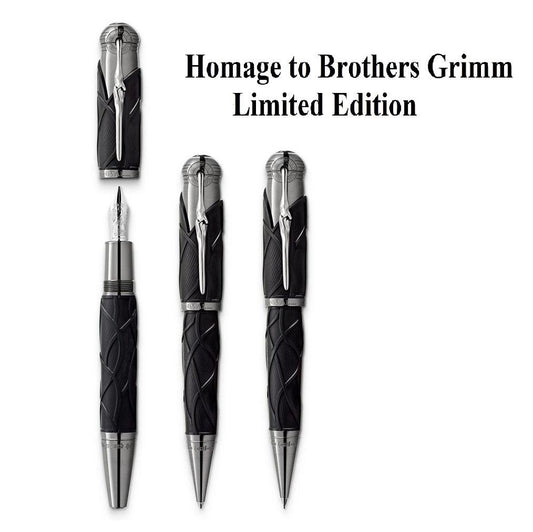 Montblanc Writers Edition2022 格林兄弟系列套装(钢笔 + 滚珠笔 + 圆珠笔)限量版 128367