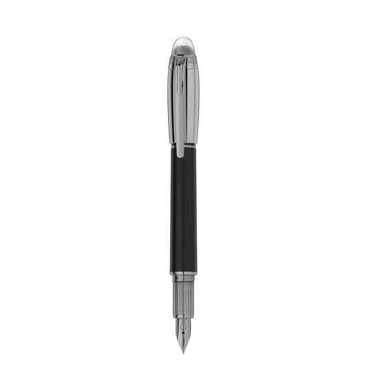 Montblanc StarWalker UltraBlack Doué 中尖钢笔 126364
