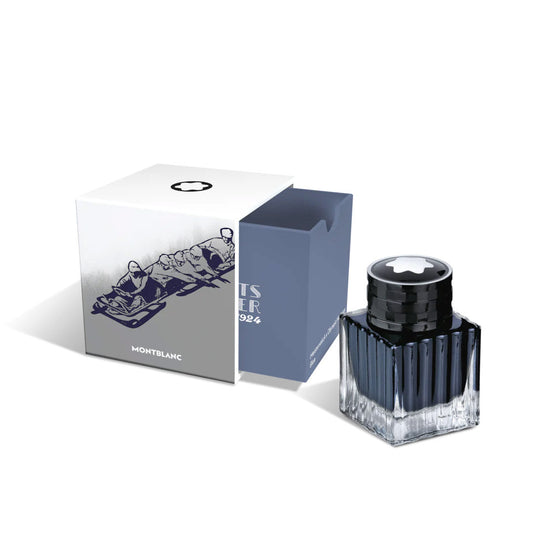 万宝龙墨水瓶 50ml Meisterstück x Olympic Heritage Chamonix 1924 蓝色 132953