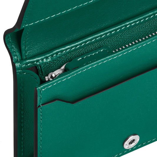 Montblanc 绿色孔雀石纳米 Continental 钱包 220227