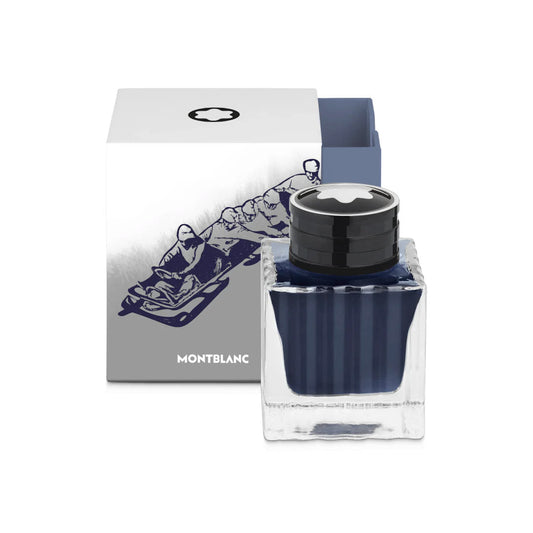 万宝龙墨水瓶 50ml Meisterstück x Olympic Heritage Chamonix 1924 蓝色 132953