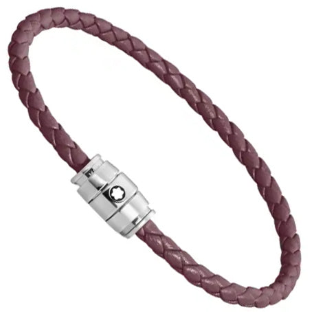 万宝龙 Meisterstück Cassis 三环钢皮表带，M 码，货号 13431363