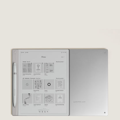 Montblanc 数字纸 银色 135012
