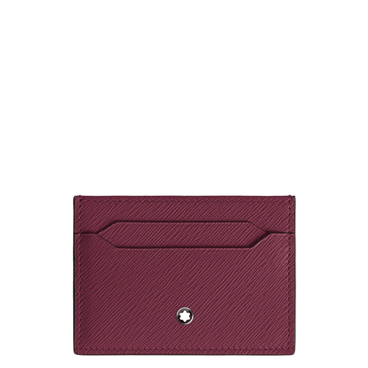 Montblanc 卡包 5格 Sartorial 黑加仑色 199375