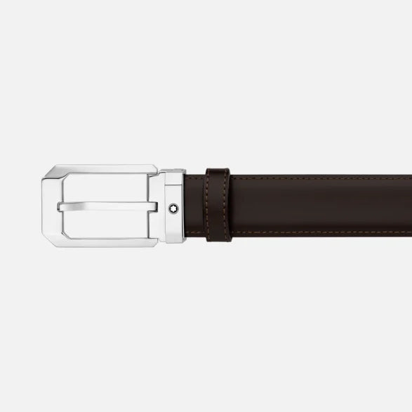 Montblanc 可翻转皮带 黑色/棕色 30毫米 116579