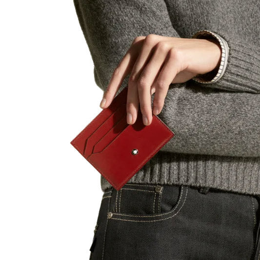 万宝龙6卡位卡包 柔和深锈色 198809