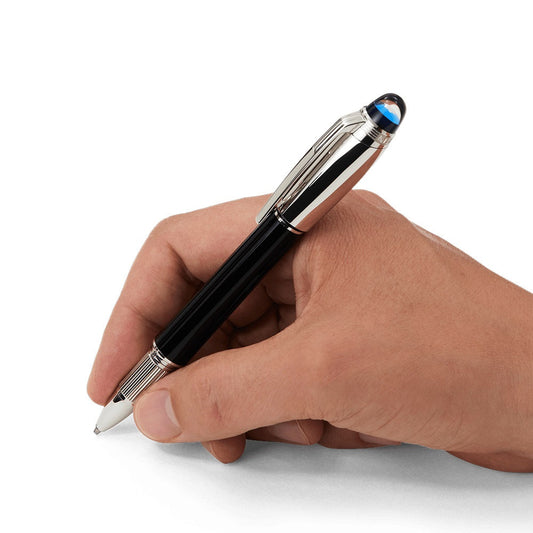 Montblanc 星旅者钢笔 Fineliner 不锈钢树脂 132510