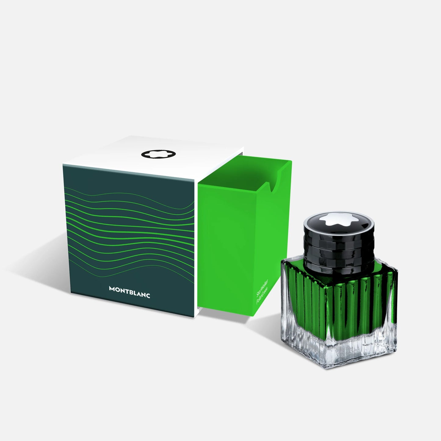 Montblanc 50ml 墨水瓶 Starwalker Polargreen 绿色 134410