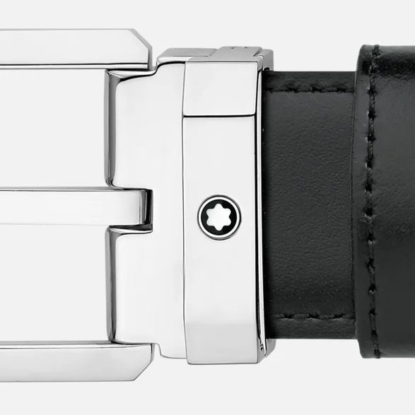 Montblanc 可翻转皮带 黑色/棕色 30毫米 116579