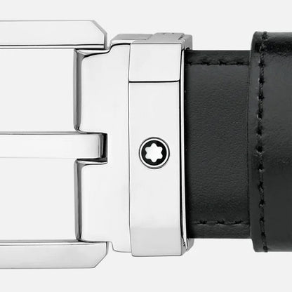 Montblanc 可翻转皮带 黑色/棕色 30毫米 116579