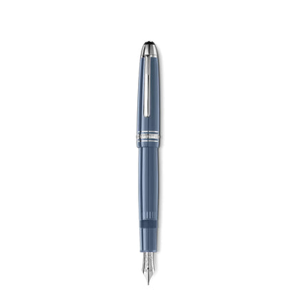 Montblanc Meisterstück Glacier LeGrand 蓝色 M尖 钢笔 129393
