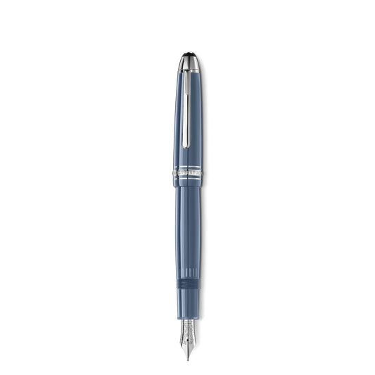 Montblanc Meisterstück Glacier LeGrand 蓝色 M尖 钢笔 129393