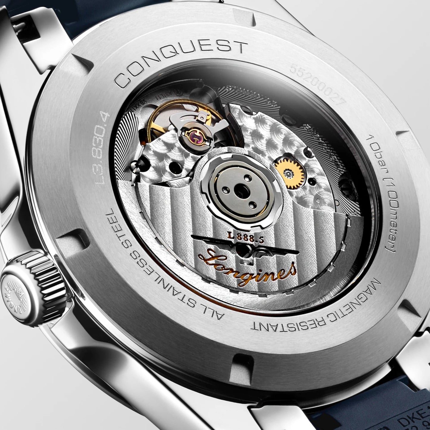Longines Conquest 41毫米 蓝色 自动钢表 L3.830.4.92.9