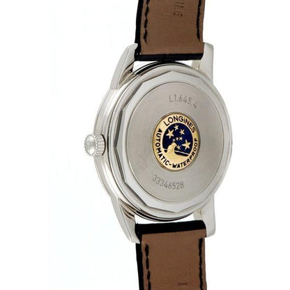 Longines Conquest Heritage 40毫米黑色自动钢制表 L1.645.4.52.4