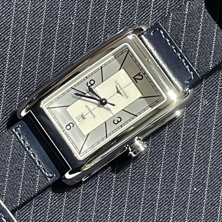 Longines Dolcevita 27x43mm 银色自动钢表 L5.757.4.73.8