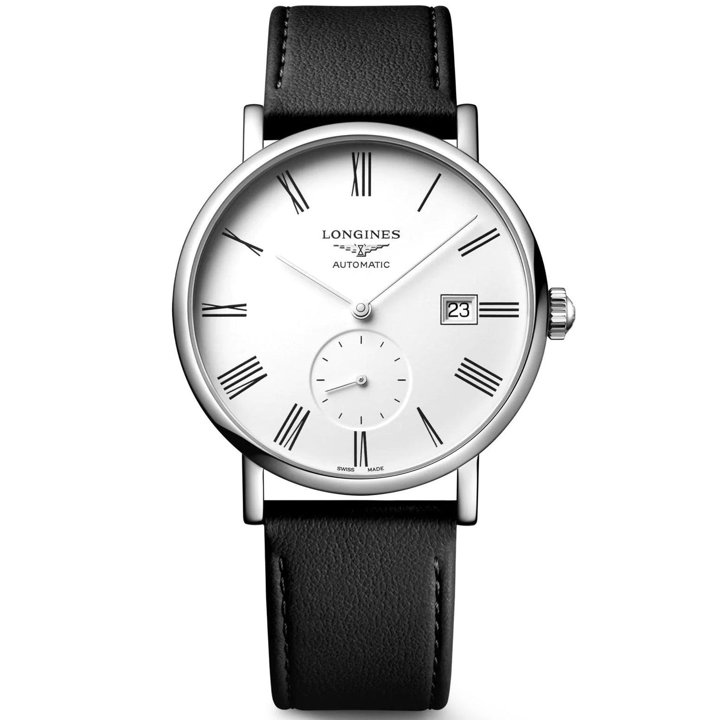 Longines Elegant Collection 39毫米 白色 自动钢表 L4.812.4.11.0