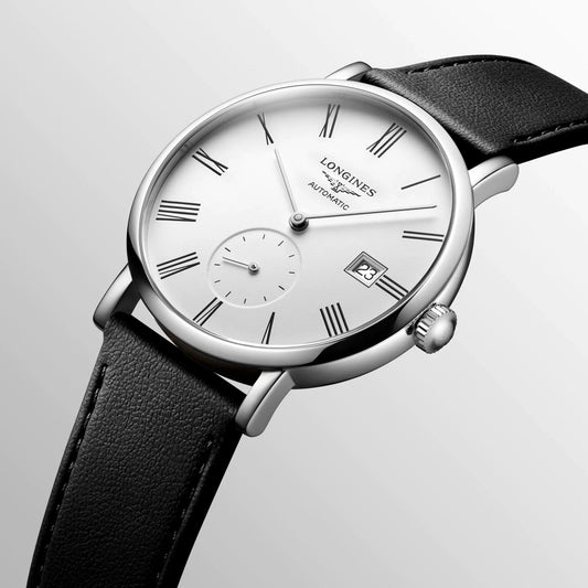 Longines Elegant Collection 39毫米 白色 自动钢表 L4.812.4.11.0