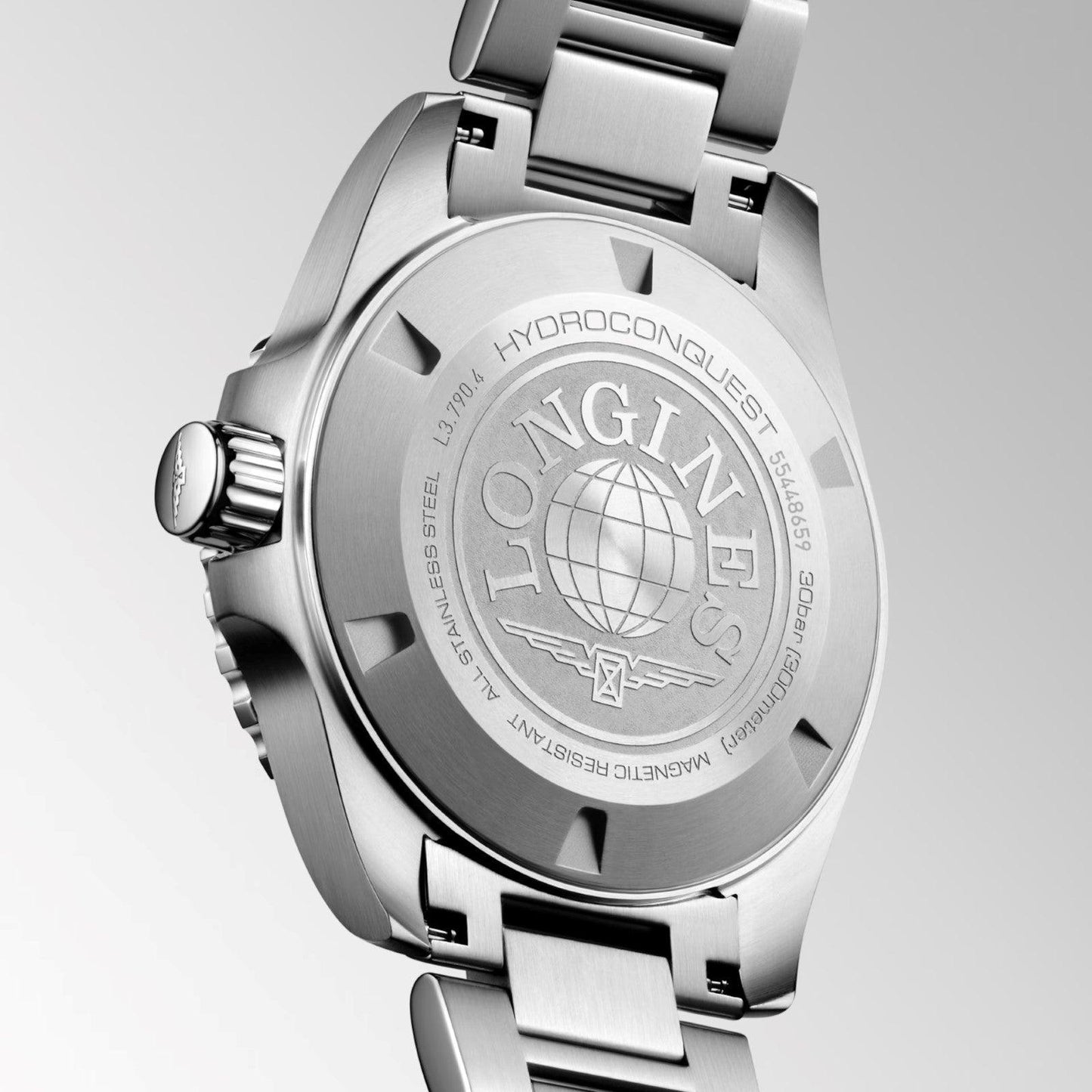 Longines Hydroconquest GMT 41毫米蓝色自动钢表 L3.790.4.96.6