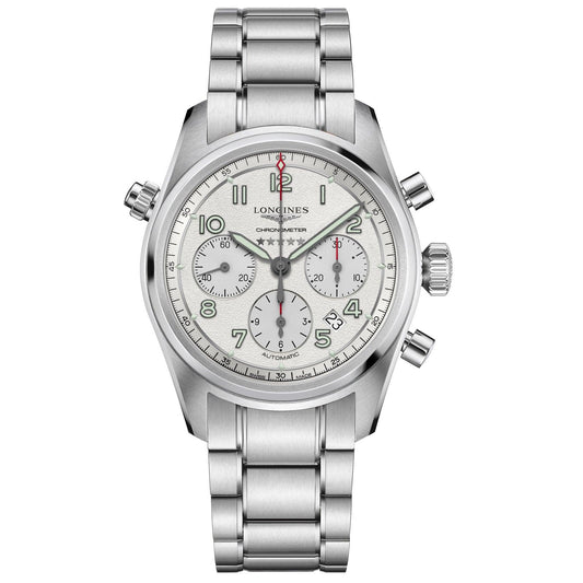 Longines Longines Spirit 42毫米 银色 自动 钢 L3.820.4.73.6
