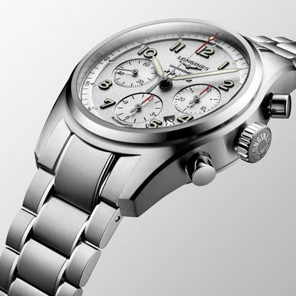 Longines Longines Spirit 42毫米 银色 自动 钢 L3.820.4.73.6