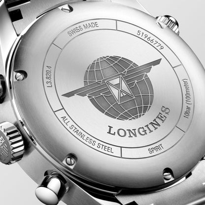 Longines Longines Spirit 42毫米 银色 自动 钢 L3.820.4.73.6