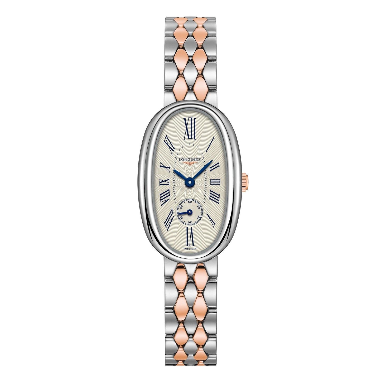 浪琴 Longines Symphonette 21.90x34.00毫米银色钢壳18K金石英表 L2.306.5.71.7