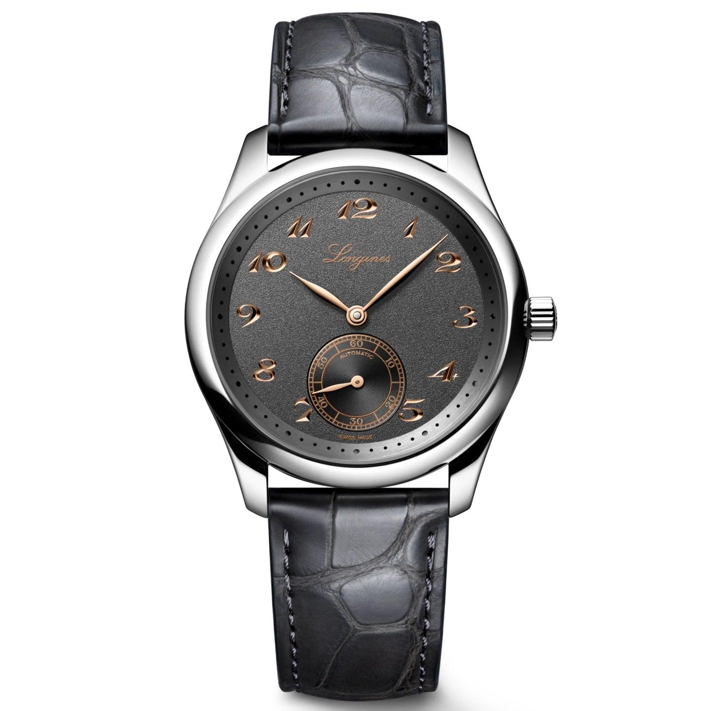 Longines Master Collection 38毫米深灰色自动钢表 L2.843.4.63.2