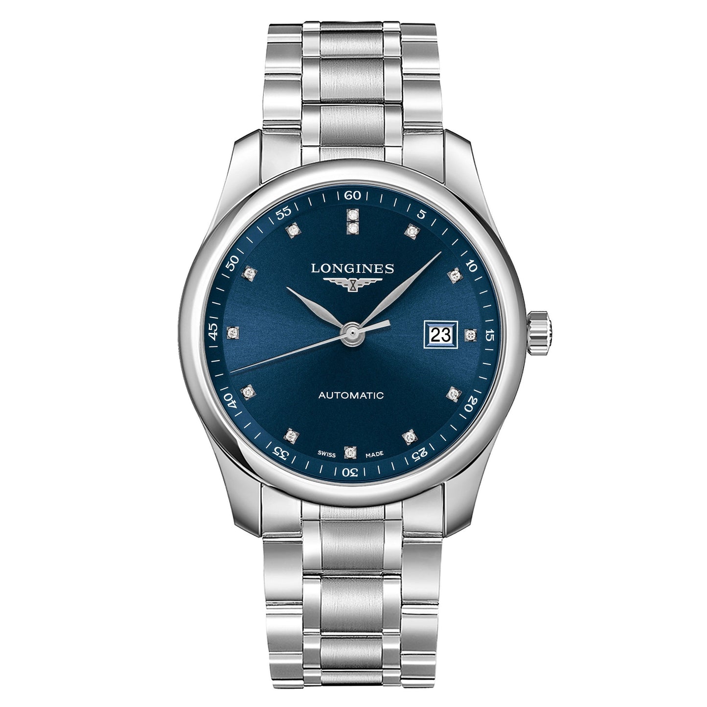 Longines Master Collection 自动 40毫米蓝色钻石表盘 L2.793.4.97.6