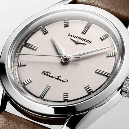 Longines 银箭腕表 38.5毫米 银色 自动钢制 L2.834.4.72.2