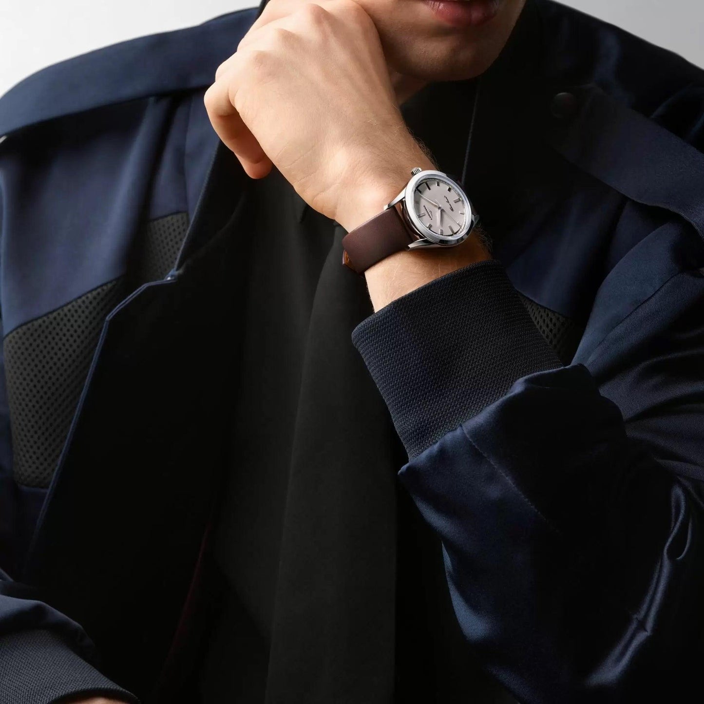 Longines 银箭腕表 38.5毫米 银色 自动钢制 L2.834.4.72.2