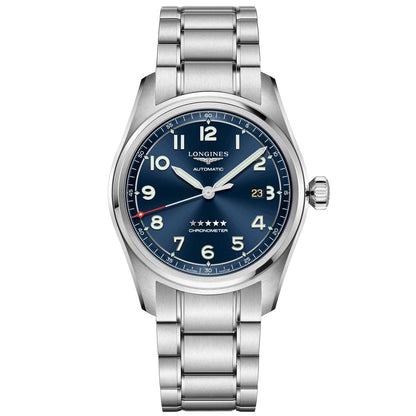 Longines Spirit 42毫米 蓝色 自动 钢 L3.811.4.93.6