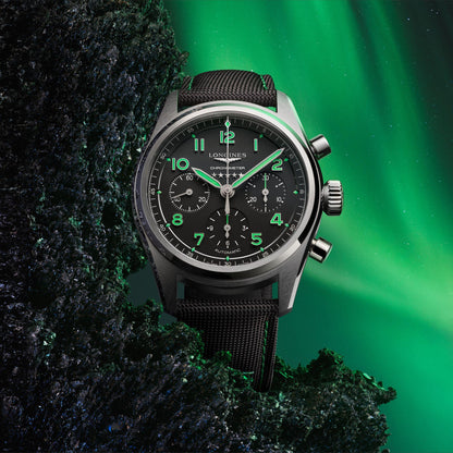 浪琴 Spirit Pioneer Edition 42毫米 黑色自动钛金属表 L3.829.1.53.2