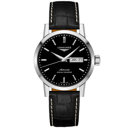 Longines The Longines 1832 40毫米 黑色 自动 钢制 L4.827.4.52.0
