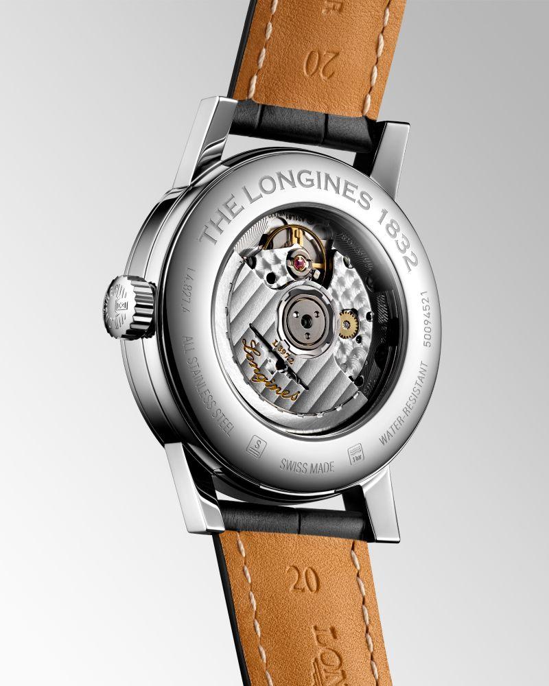 Longines The Longines 1832 40毫米 黑色 自动 钢制 L4.827.4.52.0