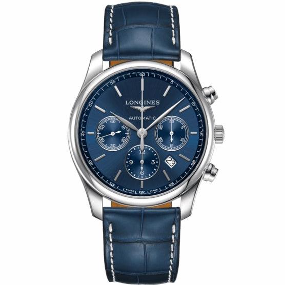 Longines The Longines Master Collection 42毫米蓝色男士自动计时钢表 L2.759.4.92.0