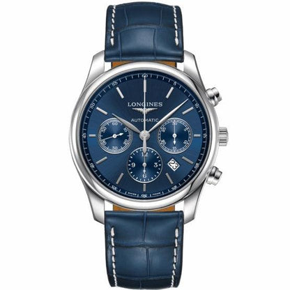 Longines The Longines Master Collection 42毫米蓝色男士自动计时钢表 L2.759.4.92.0
