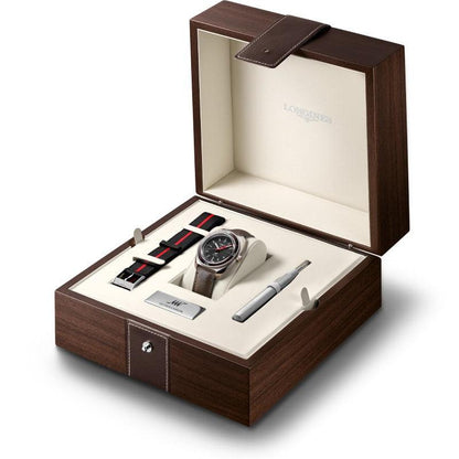 Longines Ultra-Chron Box Edition 43毫米黑色自动钢表 L2.836.4.52.8