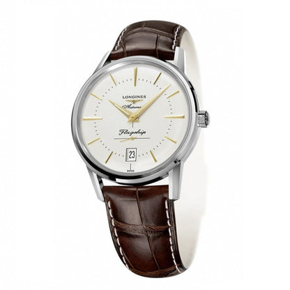 浪琴男表 Flagship Heritage 38.5 毫米自动钢表 L4.795.4.78.2