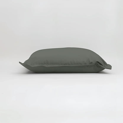 Maxi cuscino firenze in tessuto grigio scuro con finitura liscia e dimensioni generose per infinito abbraccio