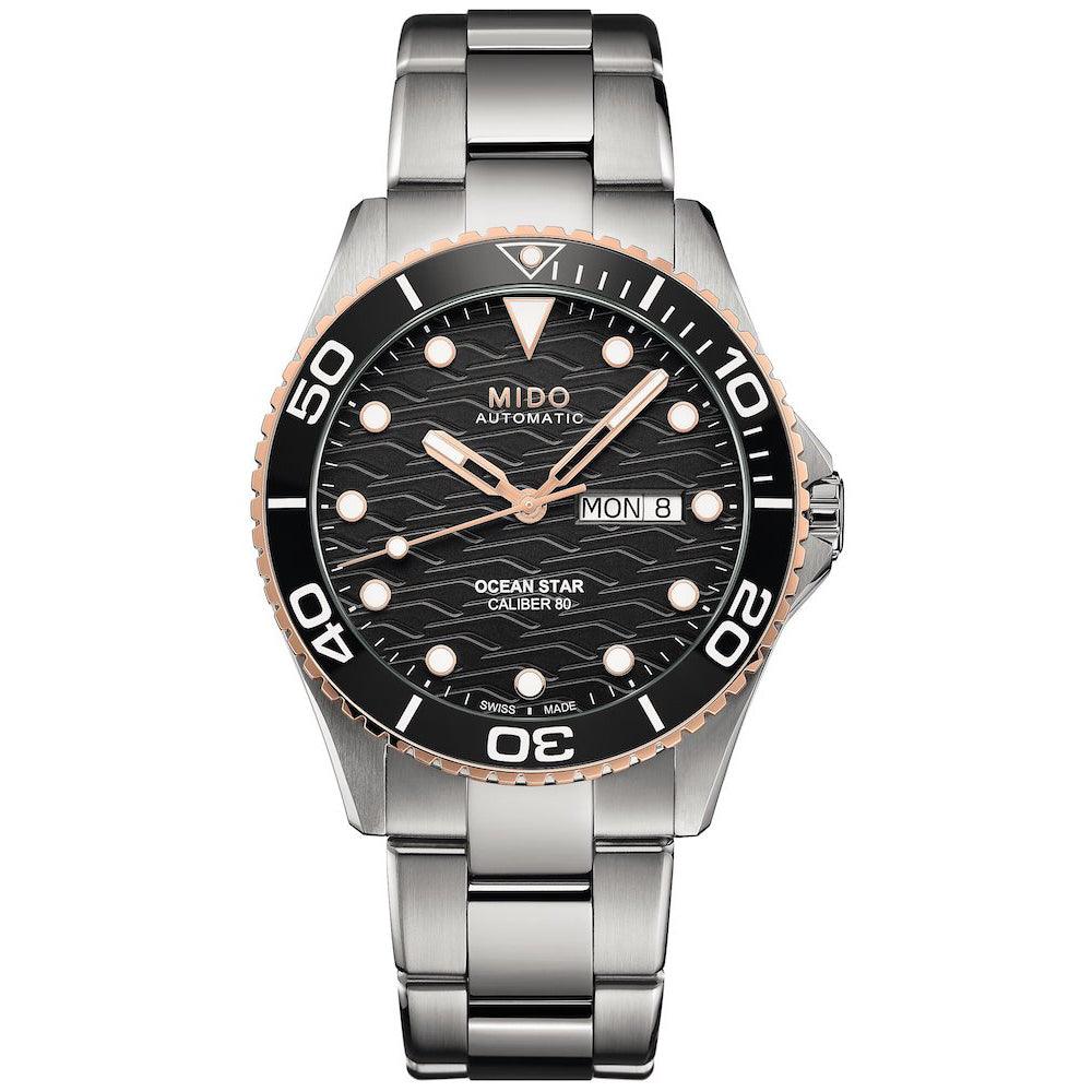 Mido Mido Ocean Star 80机芯 42毫米 黑色自动钢表 M042.430.21.051.00