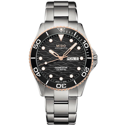 Mido Mido Ocean Star 80机芯 42毫米 黑色自动钢表 M042.430.21.051.00