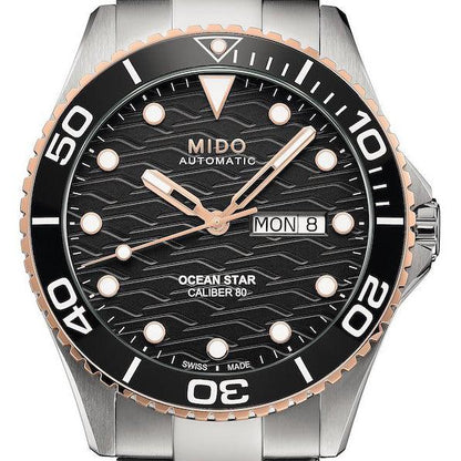 Mido Mido Ocean Star 80机芯 42毫米 黑色自动钢表 M042.430.21.051.00