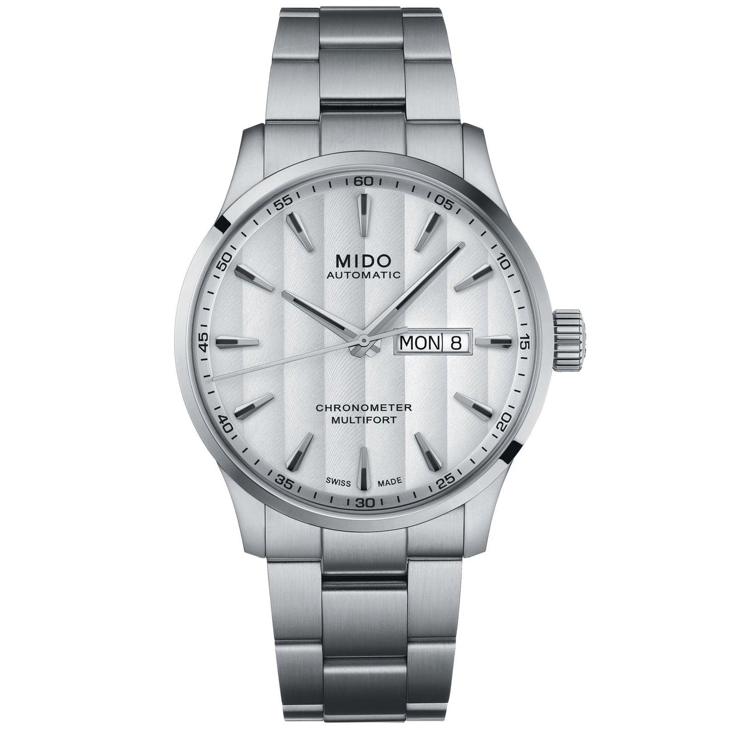 Mido Multifort 计时码表 1 COSC 42毫米 白色 自动 钢 M038.431.11.031.00