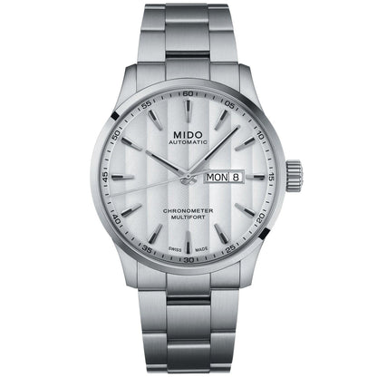 Mido Multifort 计时码表 1 COSC 42毫米 白色 自动 钢 M038.431.11.031.00