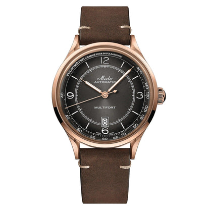 美度 Multifort Patrimony Caliber 80 自动机械表 40毫米 M040.407.36.060.00