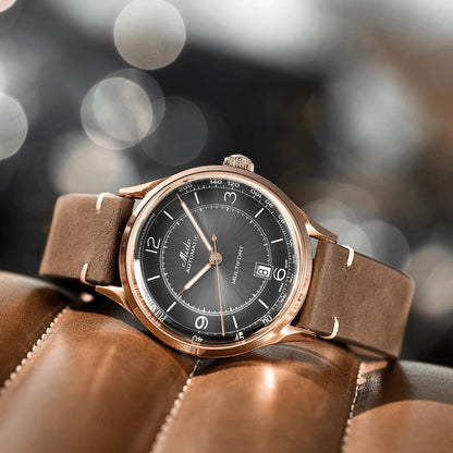 美度 Multifort Patrimony Caliber 80 自动机械表 40毫米 M040.407.36.060.00