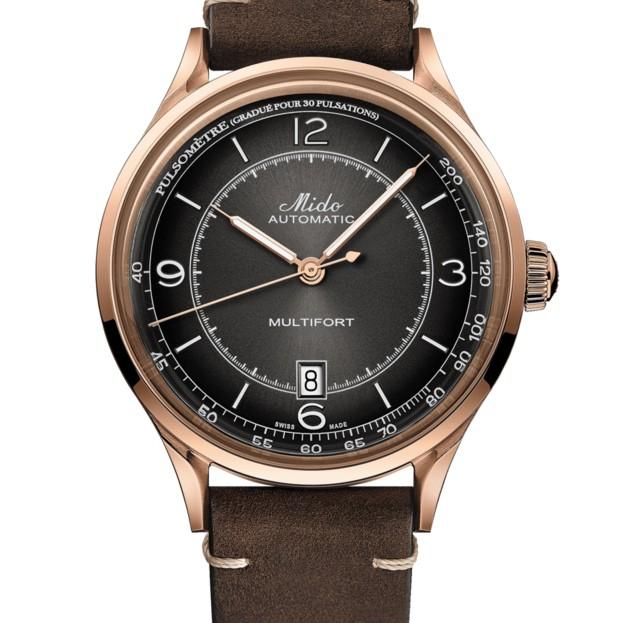 美度 Multifort Patrimony Caliber 80 自动机械表 40毫米 M040.407.36.060.00
